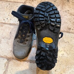 La Sportiva Blue Leather Hiking Boots
